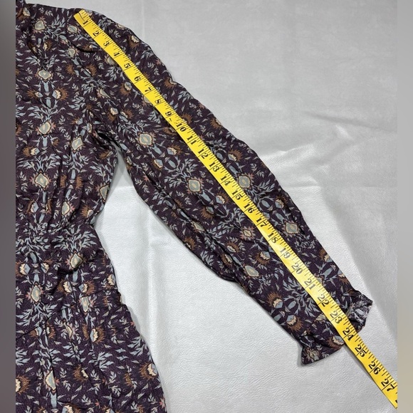 BA&SH Tracy Puff Sleeve Printed Mini Dress Size 2 Size US 6 - Picture 13 of 14